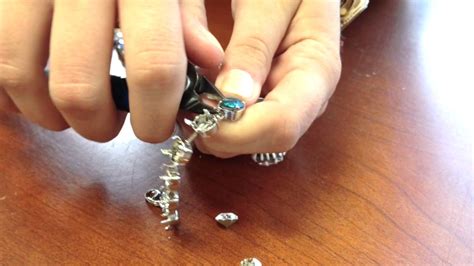 how to remove rhinestones from jewelry